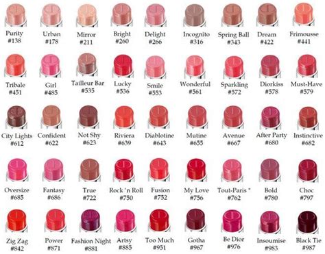 dior addict the new shine lipstick|Dior lipstick color chart.